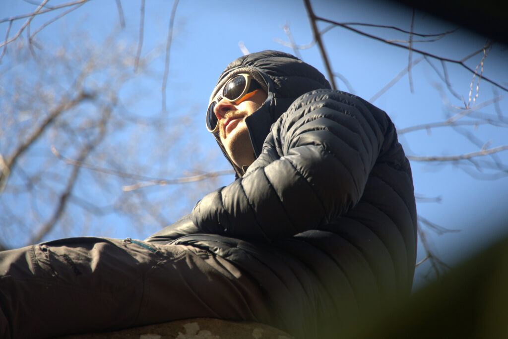 Camping with the shades
