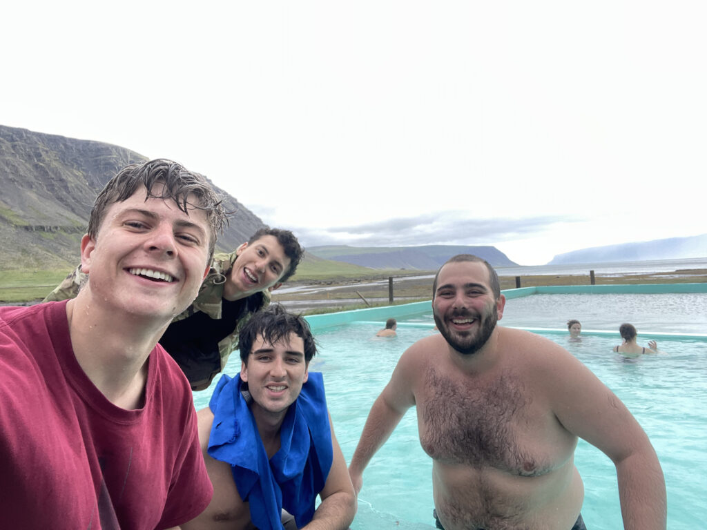Natural Hot tub in Iceland