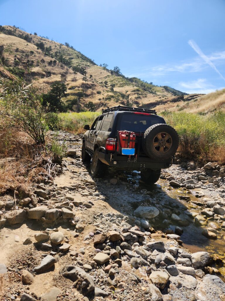 Offroading in Toyota